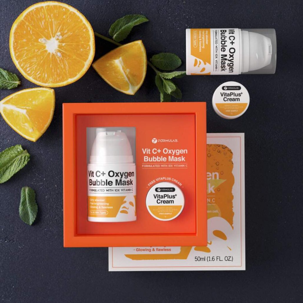 Vit C + Oxygen Bubble Mask
